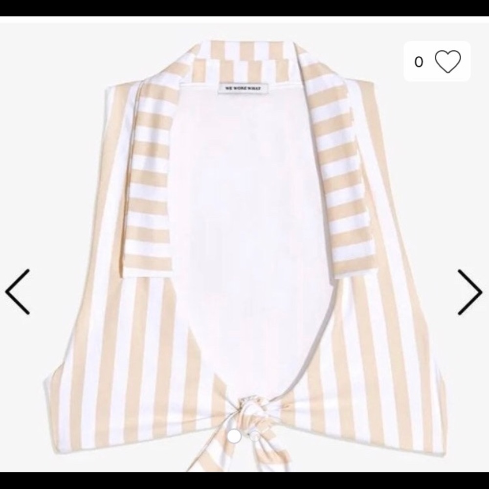 WeWoreWhat Salerno Top and Riviera Botton